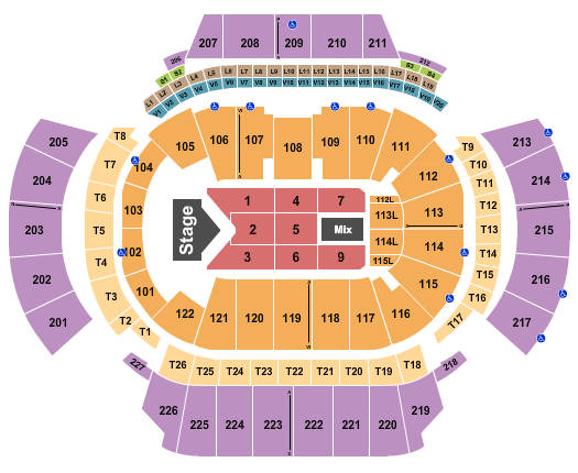 State Farm Arena - GA Jelly Roll Seating Chart