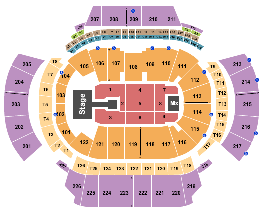 State Farm Arena - GA Junior H Seating Chart
