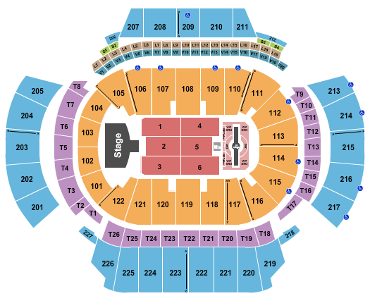 State Farm Arena - GA Justin Timberlake Seating Chart