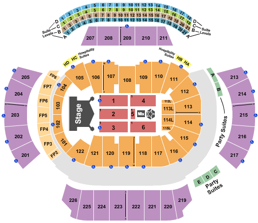 State Farm Arena - GA Kiss Seating Chart