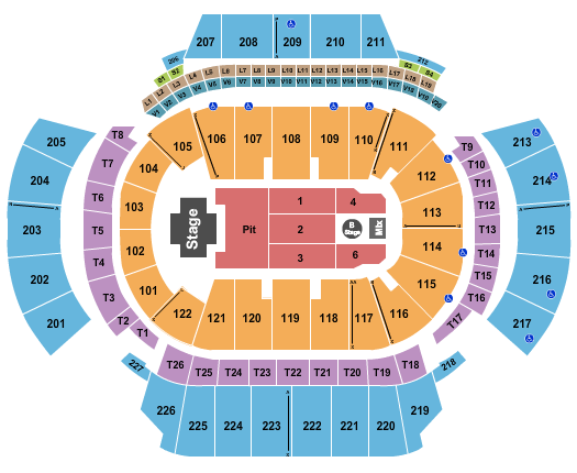 State Farm Arena - GA Lauryn Hill & The Fugees Seating Chart