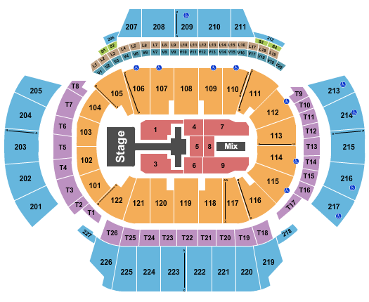 State Farm Arena - GA Lionel Richie Seating Chart