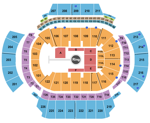 State Farm Arena - GA MMA Seating Chart