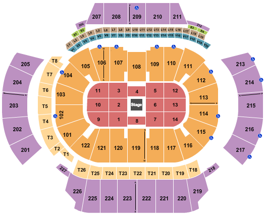 State Farm Arena - GA Maluma Seating Chart