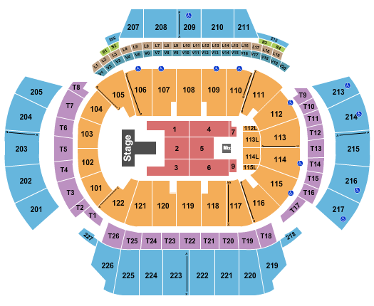 State Farm Arena - GA Maverick City Music Seating Chart