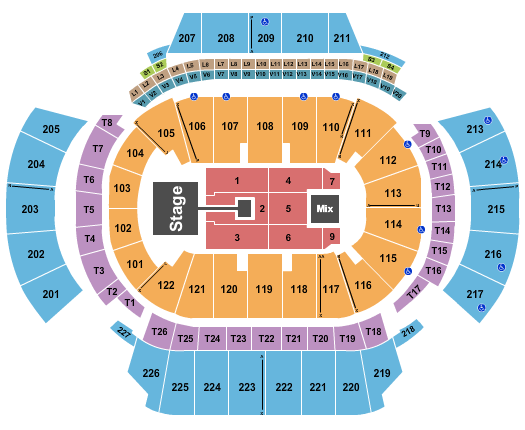 State Farm Arena - GA MercyMe Seating Chart