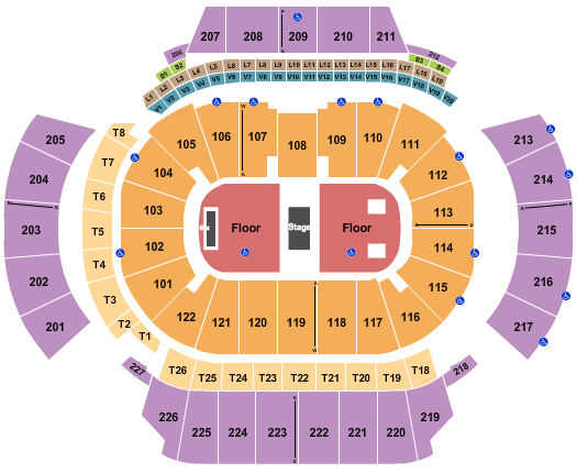 State Farm Arena - GA Mumford And Sons Seating Chart