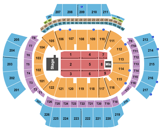 State Farm Arena - GA Oprah Winfrey 2020 Seating Chart