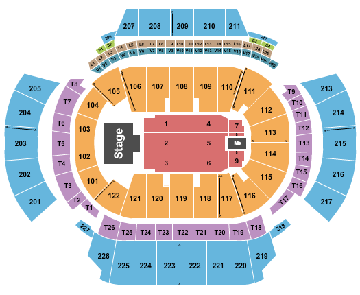 State Farm Arena - GA Paul McCartney Seating Chart