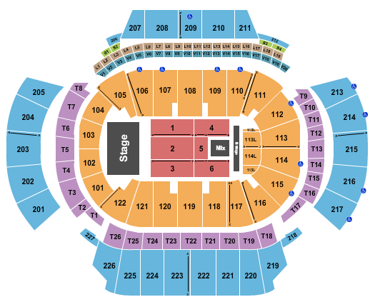 State Farm Arena - GA Ricardo Arjona Seating Chart
