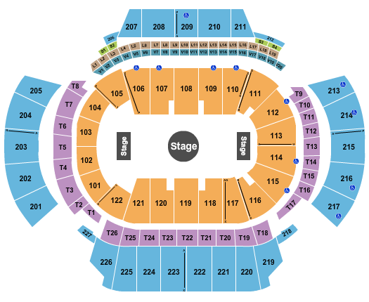 State Farm Arena - GA Ringling Bros Circus Seating Chart