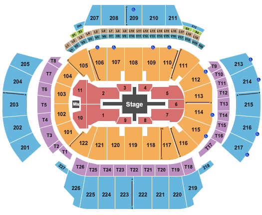 State Farm Arena - GA Roger Waters Seating Chart