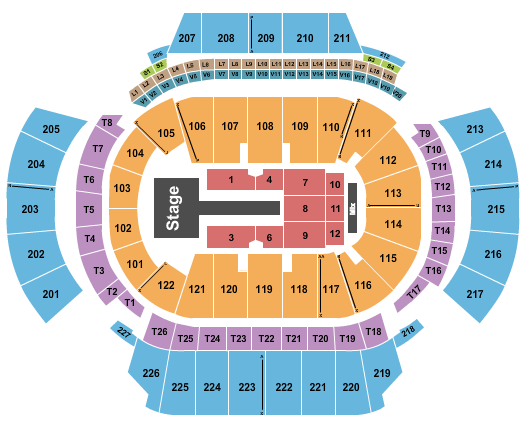 State Farm Arena - GA Shakira Seating Chart