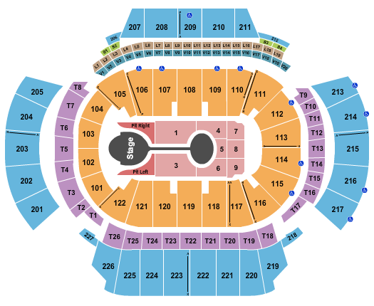 State Farm Arena - GA Shawn Mendes 2 Seating Chart
