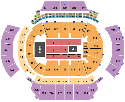 State Farm Arena - GA The Black Keys Seating Chart