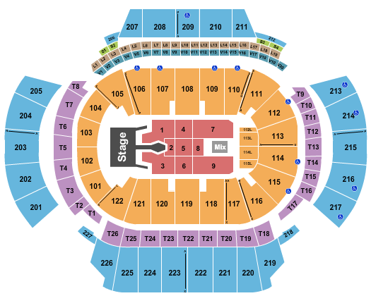 State Farm Arena - GA Tim McGraw 2023 Seating Chart