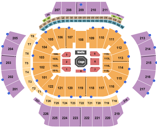 State Farm Arena - GA UFC 2 Seating Chart