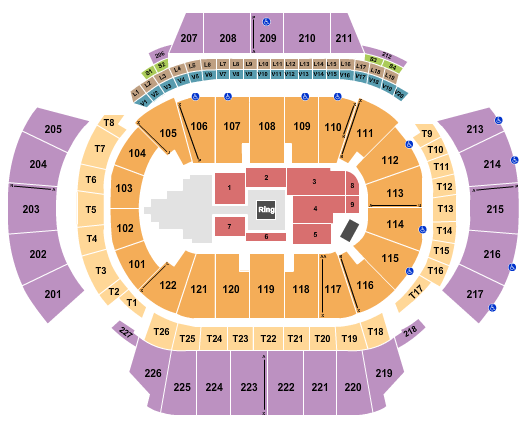 State Farm Arena - GA WWE 2 Seating Chart