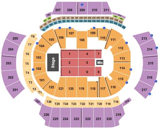 State Farm Arena - GA Ozzy Osbourne Seating Chart