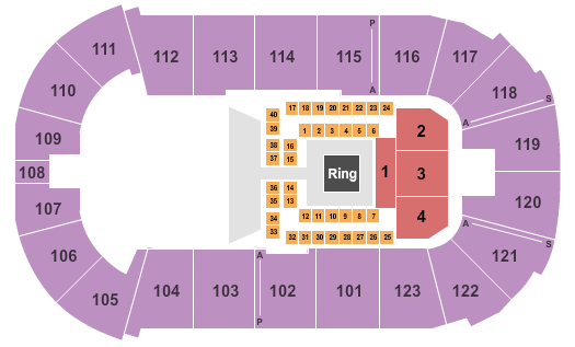 Payne Arena Boxing Seating Chart