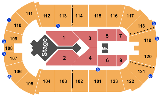 Payne Arena Casting Crowns Seating Chart