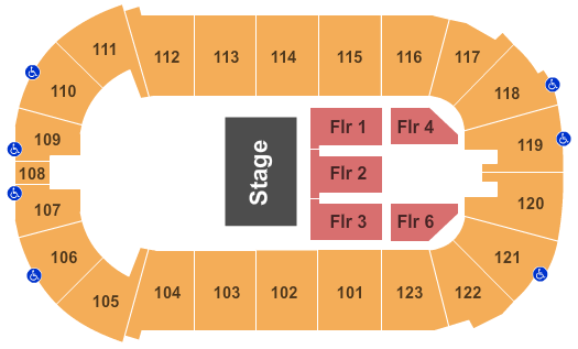 Payne Arena Disney Seating Chart