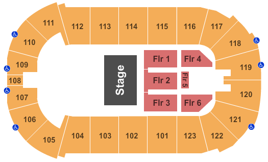Payne Arena George Lopez Seating Chart