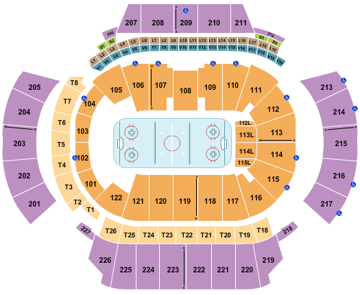 State Farm Arena - GA Hockey Seating Chart