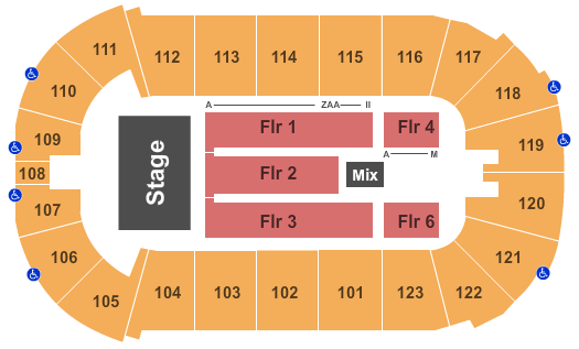 Payne Arena Juan Gabriel Seating Chart
