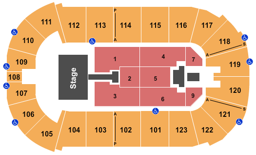 Payne Arena Maluma Seating Chart