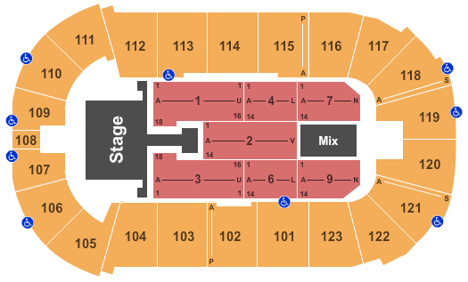 Payne Arena Mana Seating Chart