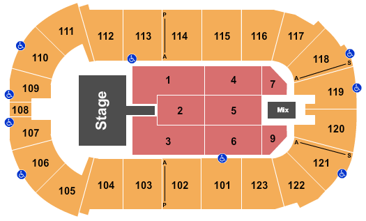 Payne Arena Toby Mac Seating Chart