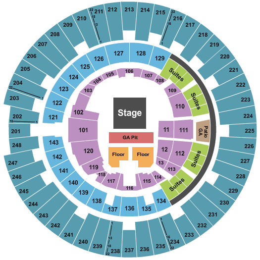 State Farm Center Alan Jackson Seating Chart