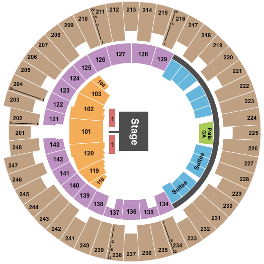 State Farm Center Big Church Night Out Seating Chart