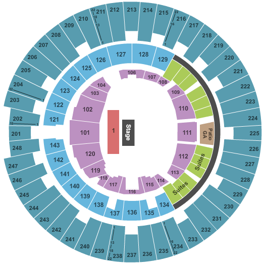 State Farm Center Concert Seating Chart