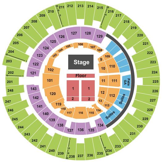 State Farm Center Chris Young Seating Chart