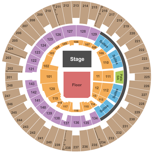 State Farm Center Seating Chart Champaign