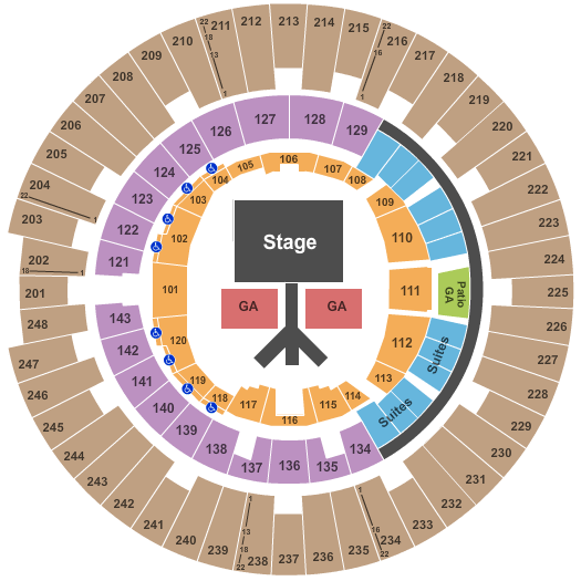 State Farm Center Florida Georgia Line Seating Chart