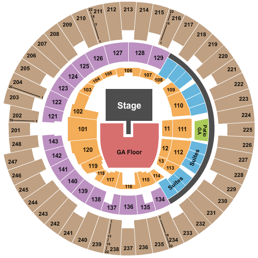 State Farm Center Foo Fighters Seating Chart