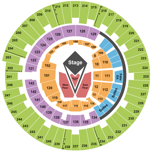 State Farm Center seating chart event tickets center