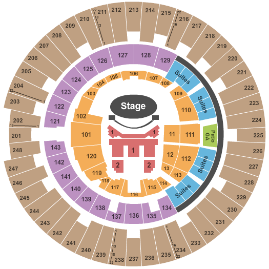 State Farm Center Garth Brooks Seating Chart