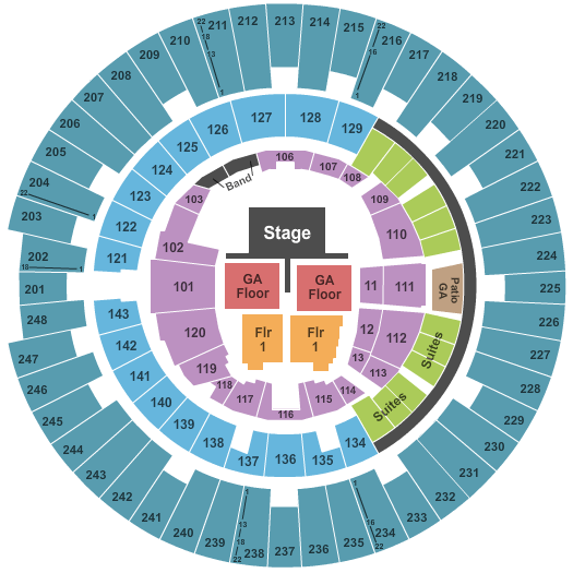 State Farm Center Green Day Seating Chart