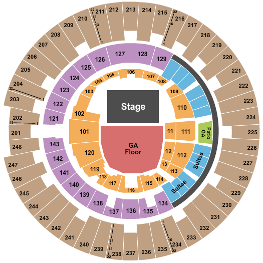 State Farm Center Jake Owen Seating Chart