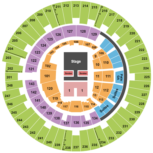 State Farm Center Kenny Chesney Seating Chart
