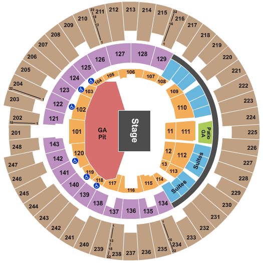 State Farm Center Kip Moore Seating Chart