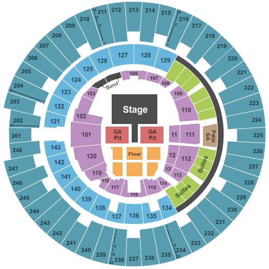 State Farm Center Pentatonix Seating Chart