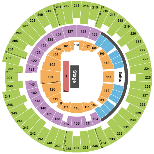 State Farm Center Theatre Seating Chart