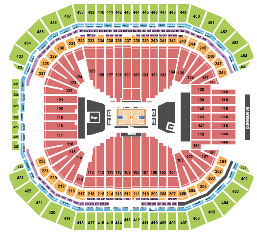 State Farm Stadium Basketball Row Seating Chart