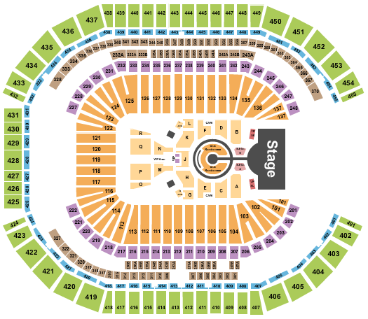 State Farm Stadium Beyonce 2 Seating Chart