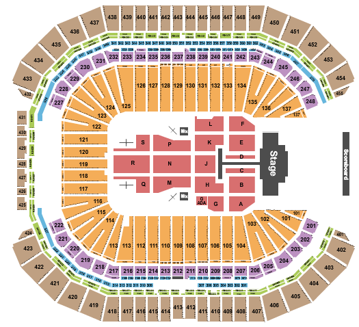 State Farm Stadium Post Malone Seating Chart